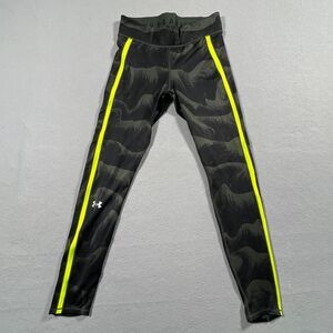 Under Armour Womens Medium‎ 7/8 Leggings Green Compression Camo Printed 26x26